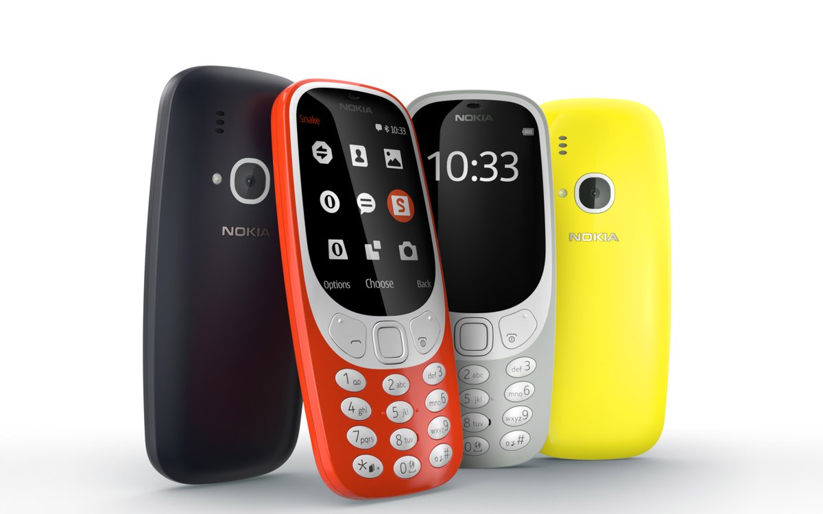 Blast from the past: the new Nokia 3310