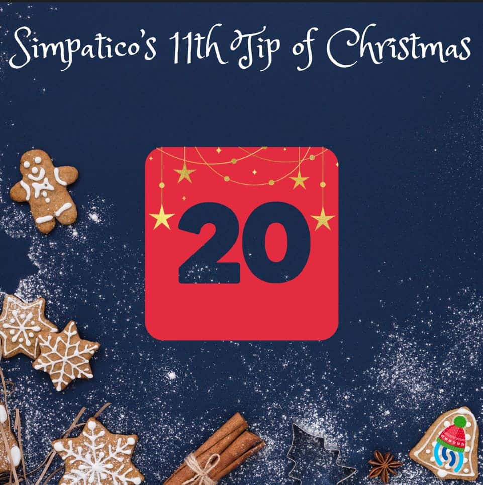 Tip 11 – Bonus 20 Tips