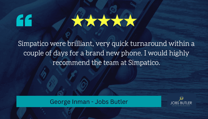 5 Star Review from George Inman