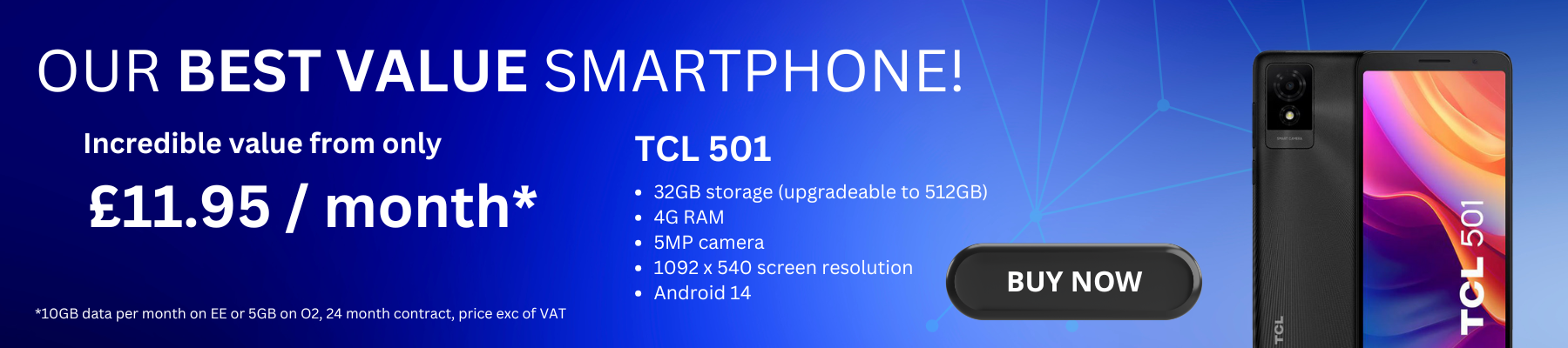 TCL 501 banner
