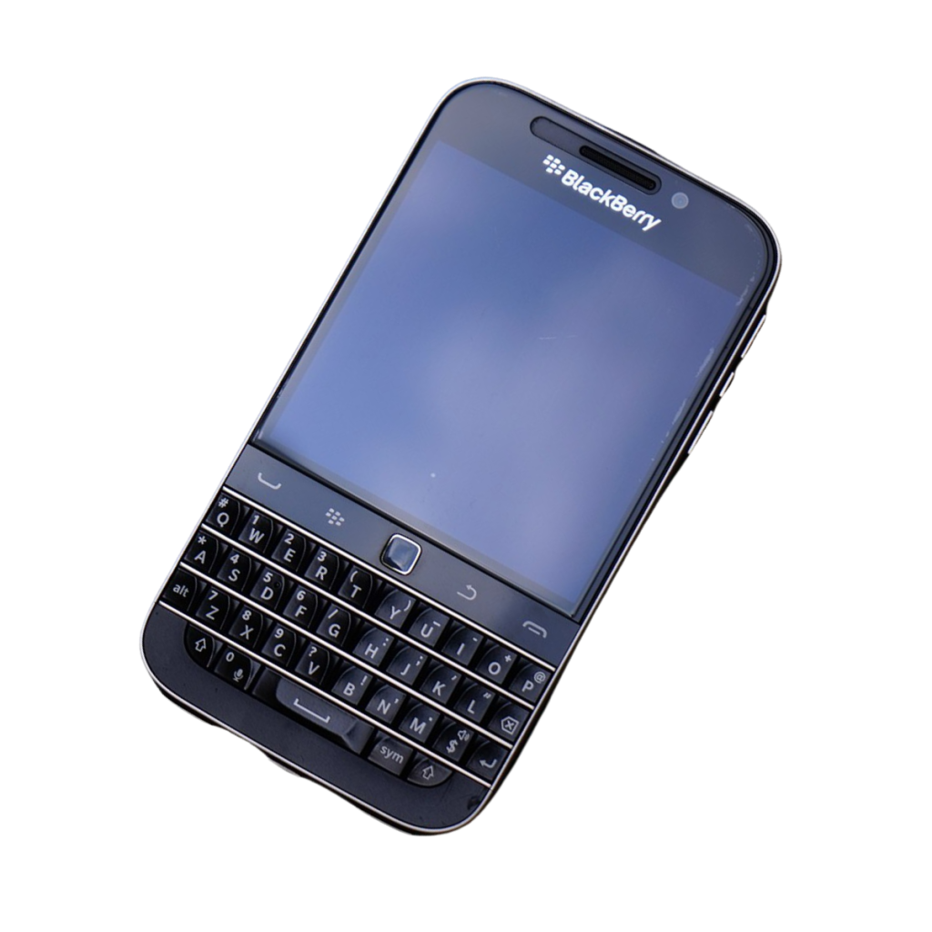Retro style Blackberry mobile phone