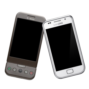 HTC Dream and Samsung Galaxy S