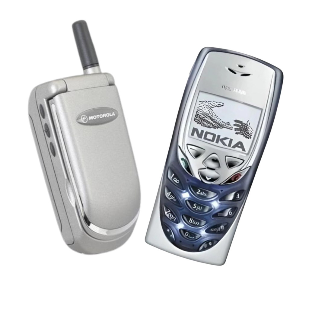 Motorola V3688 and nokia 8310